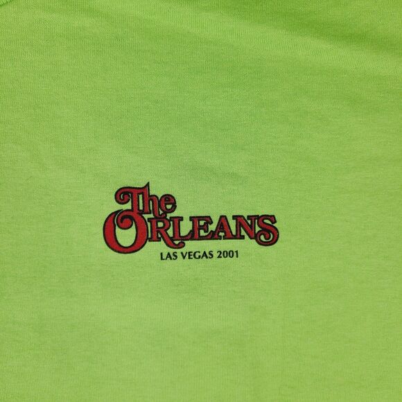 Vintage The Orleans 2001 Big Al's Fat Tuesday Pool Party T-Shirt‎ Large Adult - Picture 3 of 12
